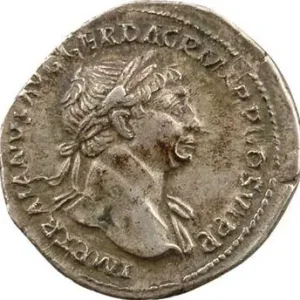 Trajan, denier, Rome, 112-117 Usine Directe