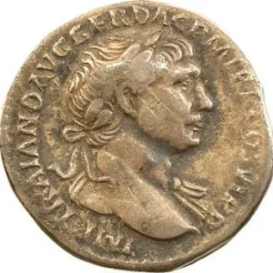 Top Vente Trajan, denier, Rome, 113