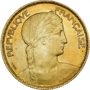 IIIe République, essai de 10 francs par Delannoy, 1929 Paris Offre Limitée