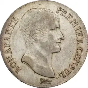Consulat, 5 francs, An 12 Paris Quantité Limitée