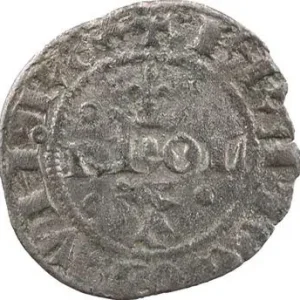 Original PAS RENTABILISÉ Dauphiné, Viennois (dauphins du), Charles V, double denier, s.d