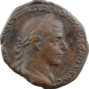 Trébonien Galle, sesterce, Rome, 252 Top Vente