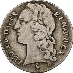 Premium Louis XV, dixième d’écu au bandeau, 1758 Paris