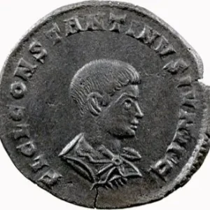 Constantin II, nummus, Trèves, 317-318 Gros Lot