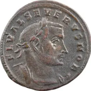 Sévère II césar, follis, Lyon, 305-307 Livraison Express