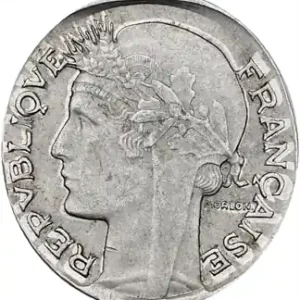 Gros Lot IVe République, 50 centimes Morlon, variété flan élipsoïdal, 1947 Paris