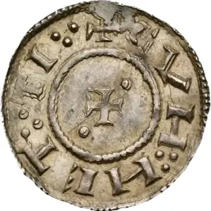 Offre Du Jour Angleterre, monnayage viking, royaume de York, Cnut, penny ou denier type CVNETTI, c.895-920