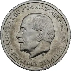 État français, essai de 10 francs Pétain par Simon, 1941 Paris Prix Promo
