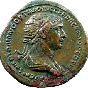 Trajan, dupondius, Rome, 115-116 Must-Have