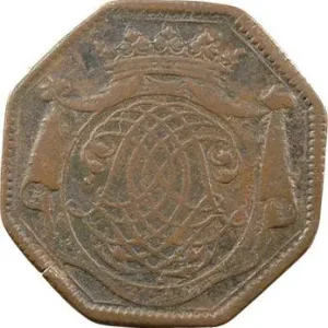 Dernière Chance Lorraine, Potier, duc de Gesvres, jeton uniface, s.d. (XVIIe siècle)