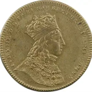 Louis XIV, sacre à Reims le 7 juin 1654, bronze, 1654 [postérieur ?] Paris Tendance