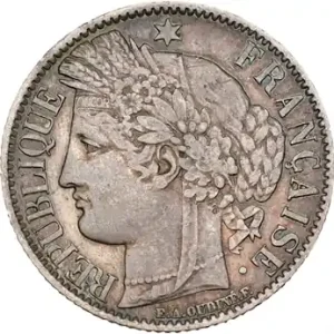 Retour Gratuit IIe République, 1 franc Cérès, 1851 Paris