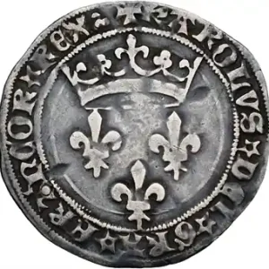 Paiement Sécurisé Charles VII, gros de Roi, 2e émission, Lyon