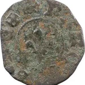 Charles VI, obole tournois, 2e émission Exclusif