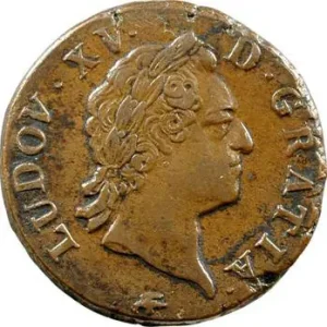 Louis XV, sol à la vieille tête, 1772 Lyon Quantité Limitée