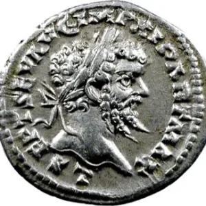 Solde Septime Sévère, denier, Rome, 198-200