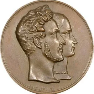 Louis-Philippe Ier, mariage duc d’Orléans avec Hélène, par Montagny, 1837 Paris Édition Limitée