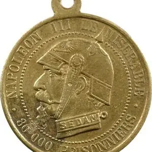 Achetez Aujourd’hui Guerre de 1870, Napoléon III, cinq centimes SEDAN, 1870