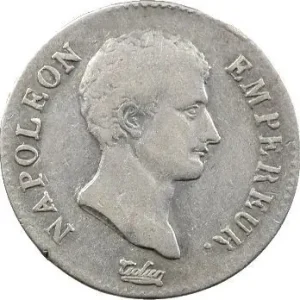 Premier Empire, 2 francs calendrier révolutionnaire, An 14 Paris Meilleure Vente