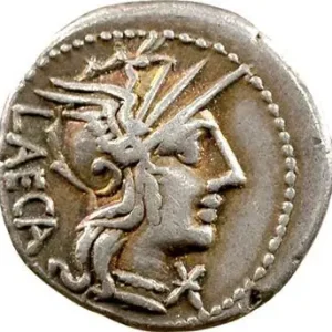 Porcia, denier, Rome, 125 av. J.-C. Vente Flash