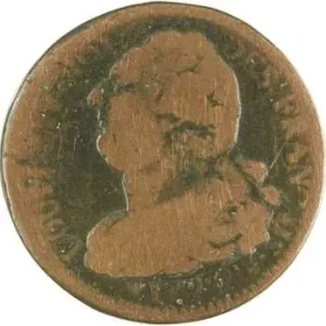 Garantie Incluse Constitution, 2 sols FRANÇAIS, An 5, 1793 Strasbourg