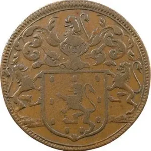 Promotion Champagne, Conflans, jeton à ses armes, s.d