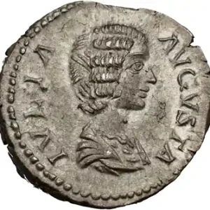 Populaire Julia Domna, denier, Rome, 203