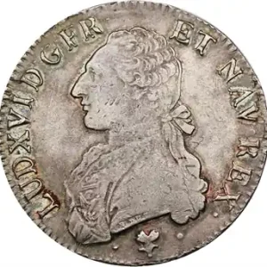 Quantité Limitée Louis XVI, écu aux branches d’olivier, 1786 Bayonne