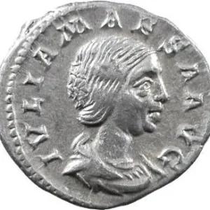 Julia Maesa, denier, Rome, 218-220 Garantie Incluse