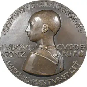 Pisanello : Louis III Gonzague de Mantoue, lot de 2 : modèle de M. Koller et fonte de D. Landowski, 1447 (c.1930 et c.1965) Prix Bas