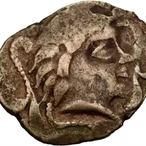 Pictons, statère d’or bas titre dit « à la main », c.80-50 av. J.-C. Jusqu’à Épuisement Des Stocks