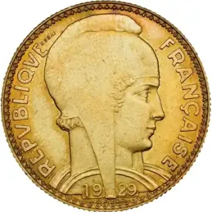 Original IIIe République, essai de 10 francs par Bazor, 1929 Paris