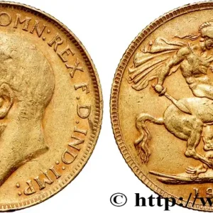 OR, PALLADIUM ET PLATINE INVESTISSEMENT 1 Souverain Georges V 1911 Perth fwo_737329 Monde Meilleure Vente