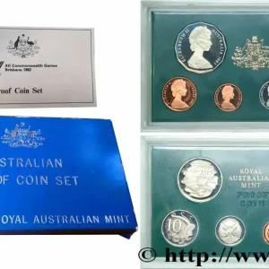 AUSTRALIE Série Proof 6 monnaies 1982 fwo_701521 Monde Réduction