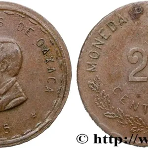 MEXIQUE - GOUVERNEMENT PROVISOIRE D'OAXACA 20 Centavos 1915 fwo_711524 Monde Exclusif