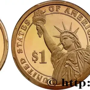 ÉTATS-UNIS D'AMÉRIQUE 1 Dollar Présidentiel John Adams - Proof 2007 San Francisco fwo_737985 Monde Nouveauté