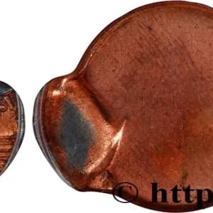 Populaire ÉTATS-UNIS D'AMÉRIQUE 1 Cent Lincoln fautée décentrée dit “casquette” n.d. fwo_738118 Monde