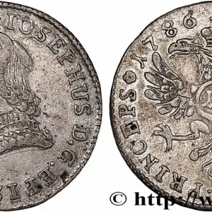 SUISSE - VILLE DE BÂLE 12 Kreuzer Évéché de Bâle - Joseph Sigismund von Roggenbach 1786 fwo_738764 Monde Meilleur Choix