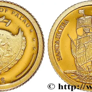 PALAU 1 Dollar Proof Santa Maria (2006) fwo_740388 Monde Marque