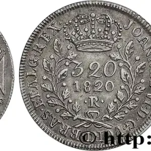 Satisfait Ou Remboursé BRÉSIL - JEAN VI 320 Reis 1820 Rio de Janeiro fwo_740650 Monde