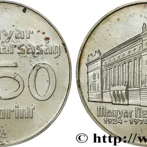 HONGRIE 50 Forint - 50th anniversaire de la Banque Nationale 1974 Budapest fwo_678181 Monde Jusqu’à Épuisement Des Stocks