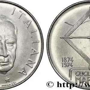 Expédié Aujourd’hui ITALIE 100 Lire 100e anniversaire de la naissance de Guglielmo Marconi 1974 Rome - R fwo_726979 Monde