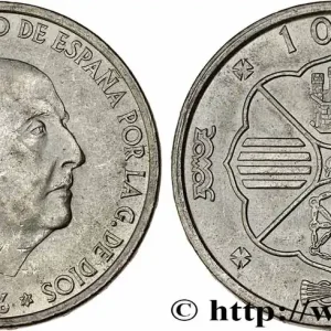 Fait Main ESPAGNE 100 Pesetas Francisco Franco (1966 dans les étoiles) 1966 Madrid fwo_727679 Monde