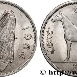 IRLANDE 1/2 Coróin / 2 Scilling 6 Pingin 1964 fwo_742893 Monde Promotion Saisonnière