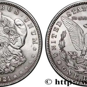 ÉTATS-UNIS D'AMÉRIQUE 1 Dollar Morgan 1921 Philadelphie fwo_742899 Monde Livraison Gratuite