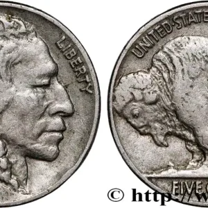 Offre Exclusive ÉTATS-UNIS D'AMÉRIQUE 5 Cents Tête d’indien ou Buffalo 1937 Philadelphie fwo_742901 Monde