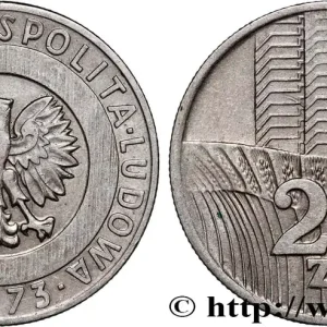 POLOGNE 20 Zlotych aigle 1973 Varsovie fwo_742903 Monde Super Prix