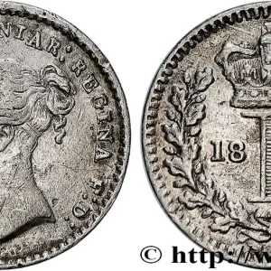 ROYAUME-UNI 1 Penny Victoria “Bun Head” 1865 fwo_742994 Monde Meilleure Qualité