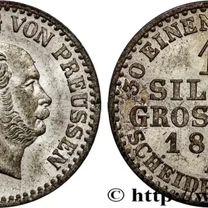 Meilleur Prix ALLEMAGNE - PRUSSE 1 Silbergroschen Guillaume Ier 1868 Berlin fwo_739340 Monde