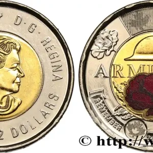 CANADA 2 Dollars Armistice 2018 fwo_582620 Monde Prix Promo